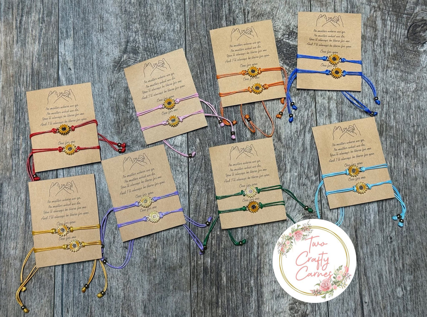 Sunflower Friendship Bracelet 🌻