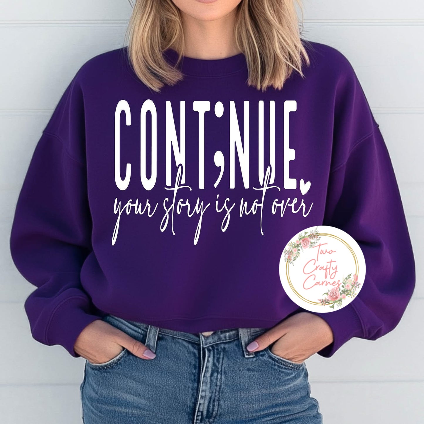 CONTINUE CREWNECK