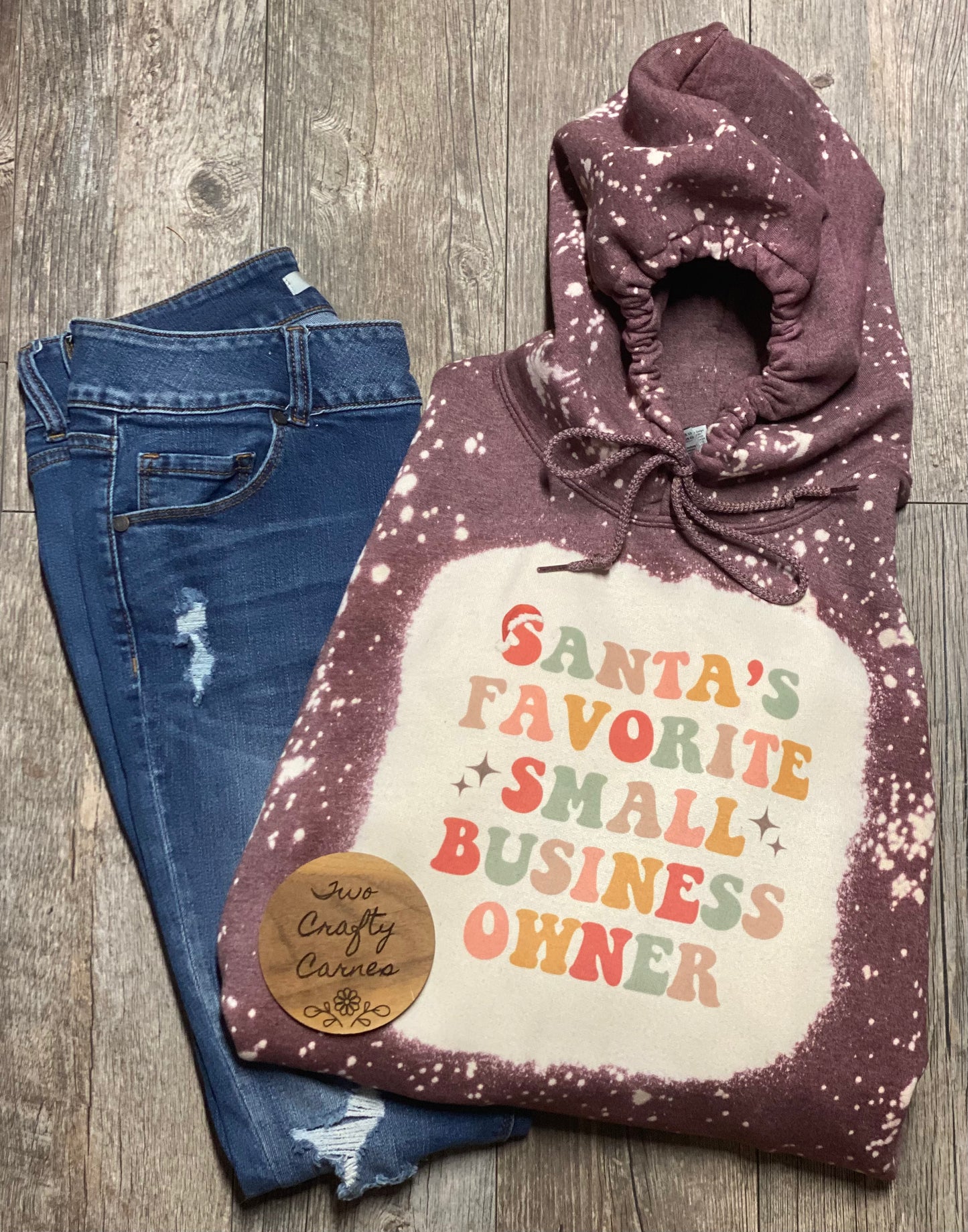 Santa’s Favorite Small Business Owner Hoodie🎅🏻❤️