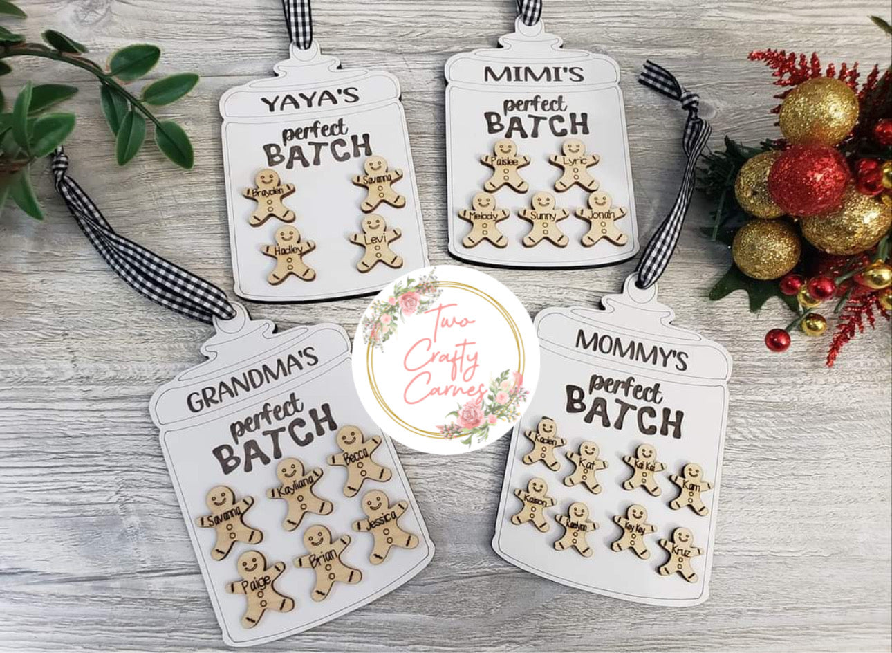 Perfect Batch Christmas Ornament Personalized