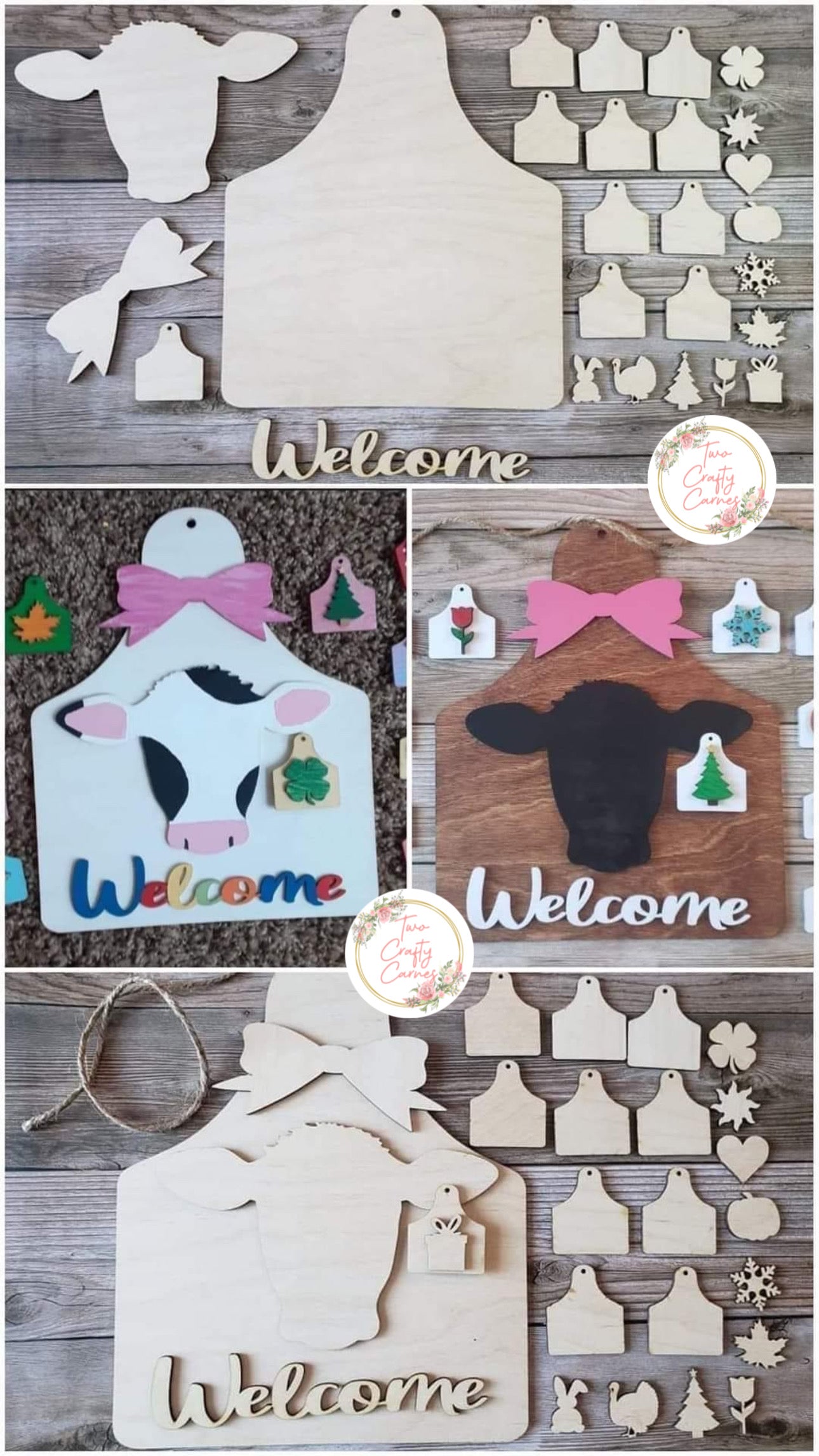 Interchangeable Welcome Sign-UNFINISHED