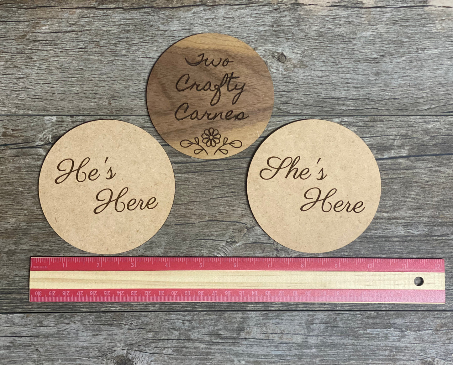 Baby Gender Reveal or Birth Announcement