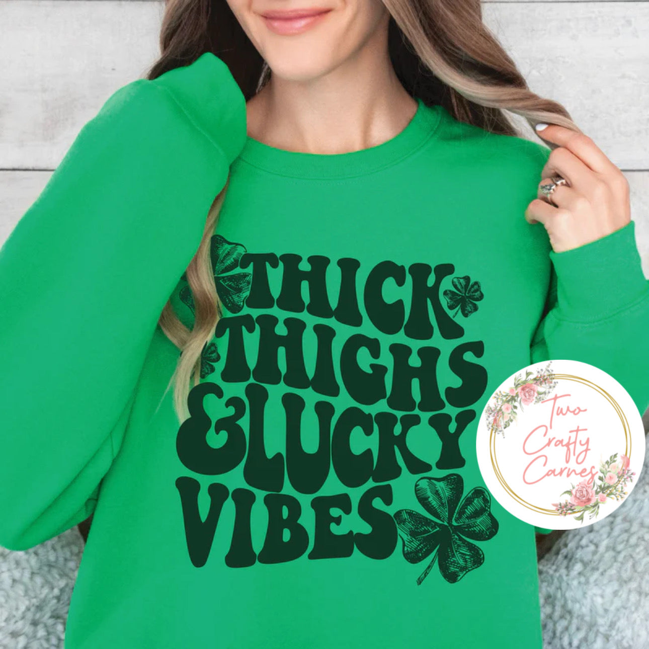 THICK THIGHS & LUCKY VIBES 🍀