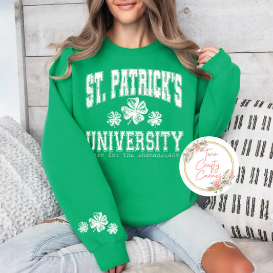 ST. PATRICK’S UNIVERSITY 🍀🖤