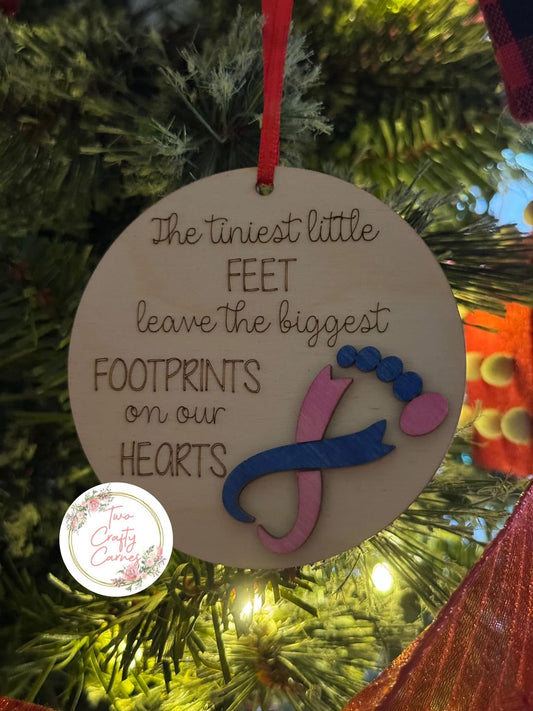 BABY LOSS MEMORIAL ORNAMENT 🩷💙