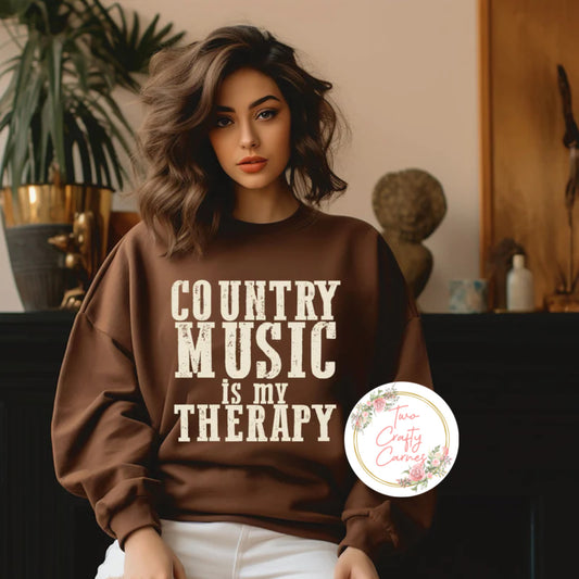 COUNTRY MUSIC IS MY THERAPY 🖤