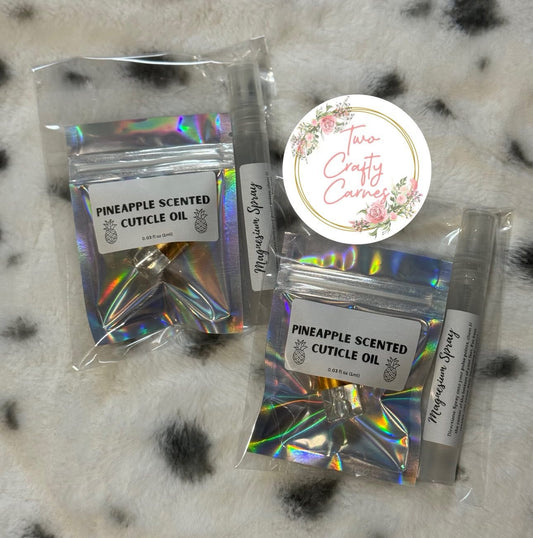 1 Magnesium Spray & 1 Cuticle Oil Set