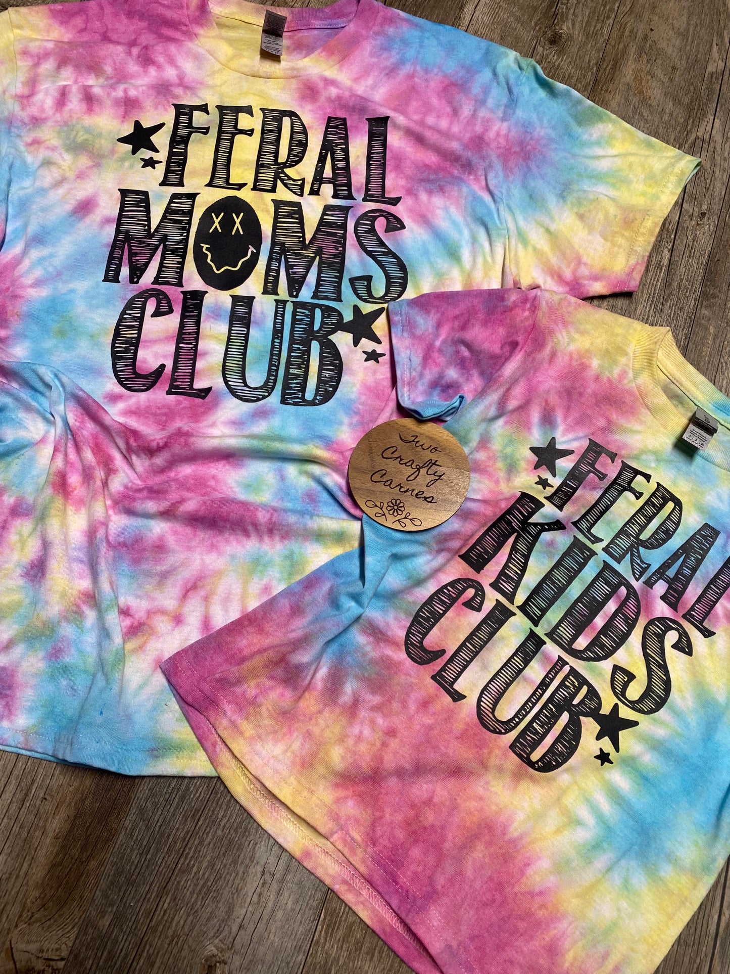 FERAL CLUB HAND DYED TEES