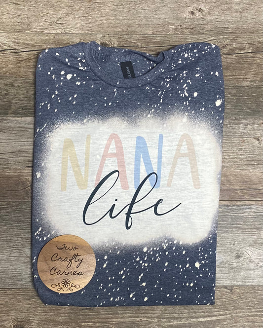 NANA LIFE BLEACHED TEE