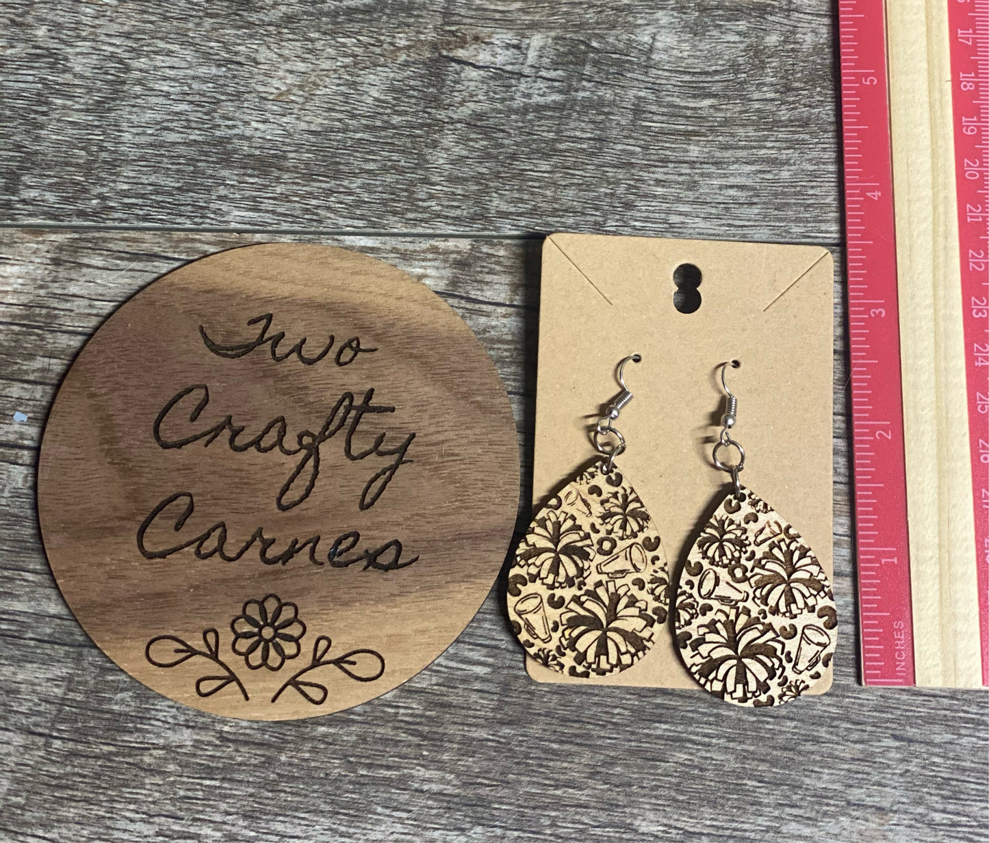 Cheer Dangle Earrings