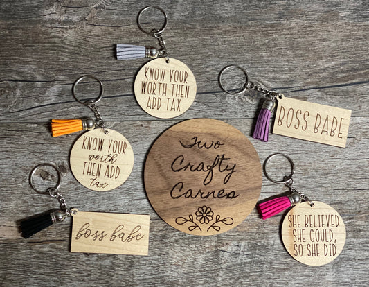 Boss Babe Keychain