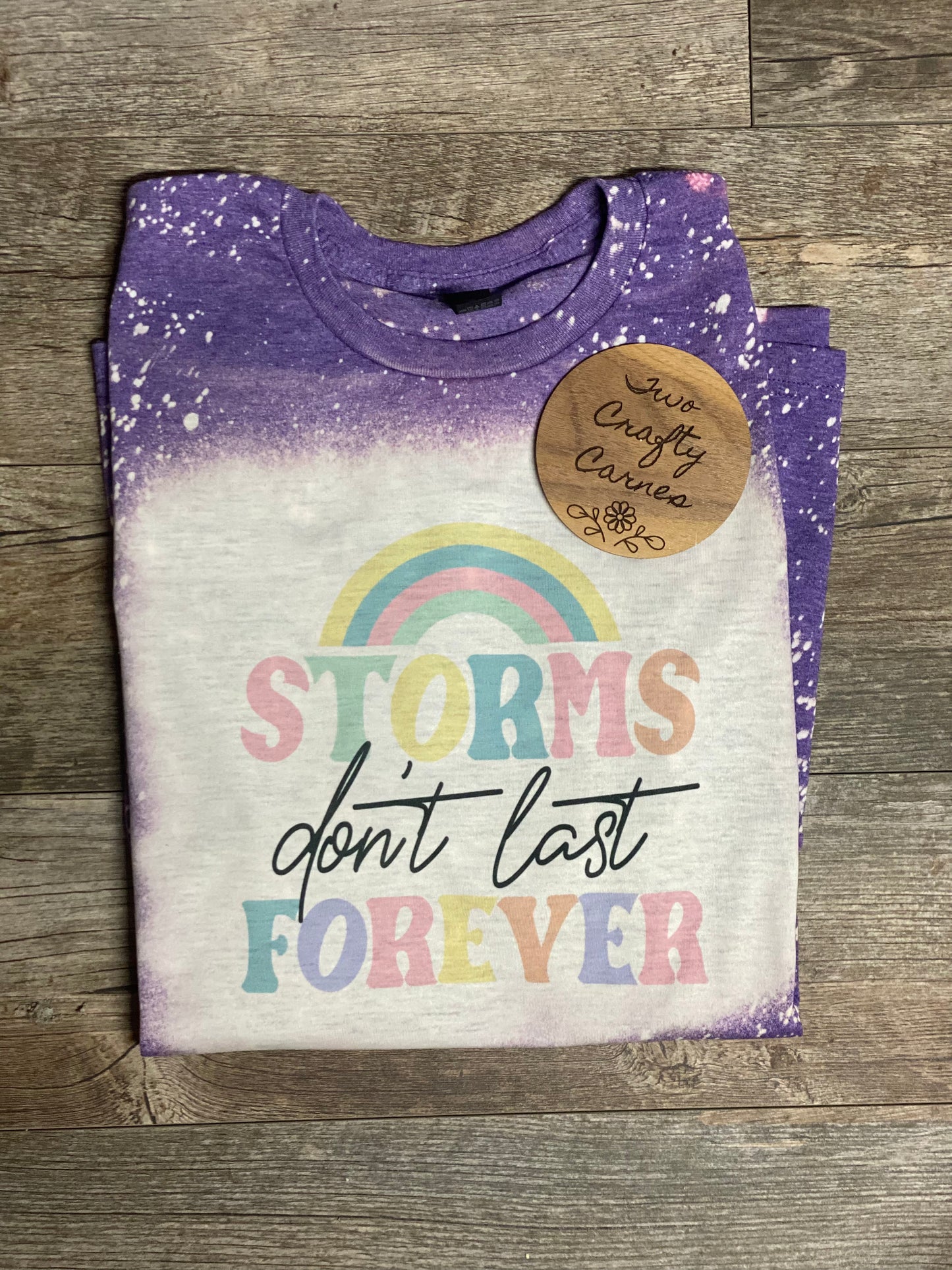 Storms Don’t Last Forever ⛈️🌈🖤