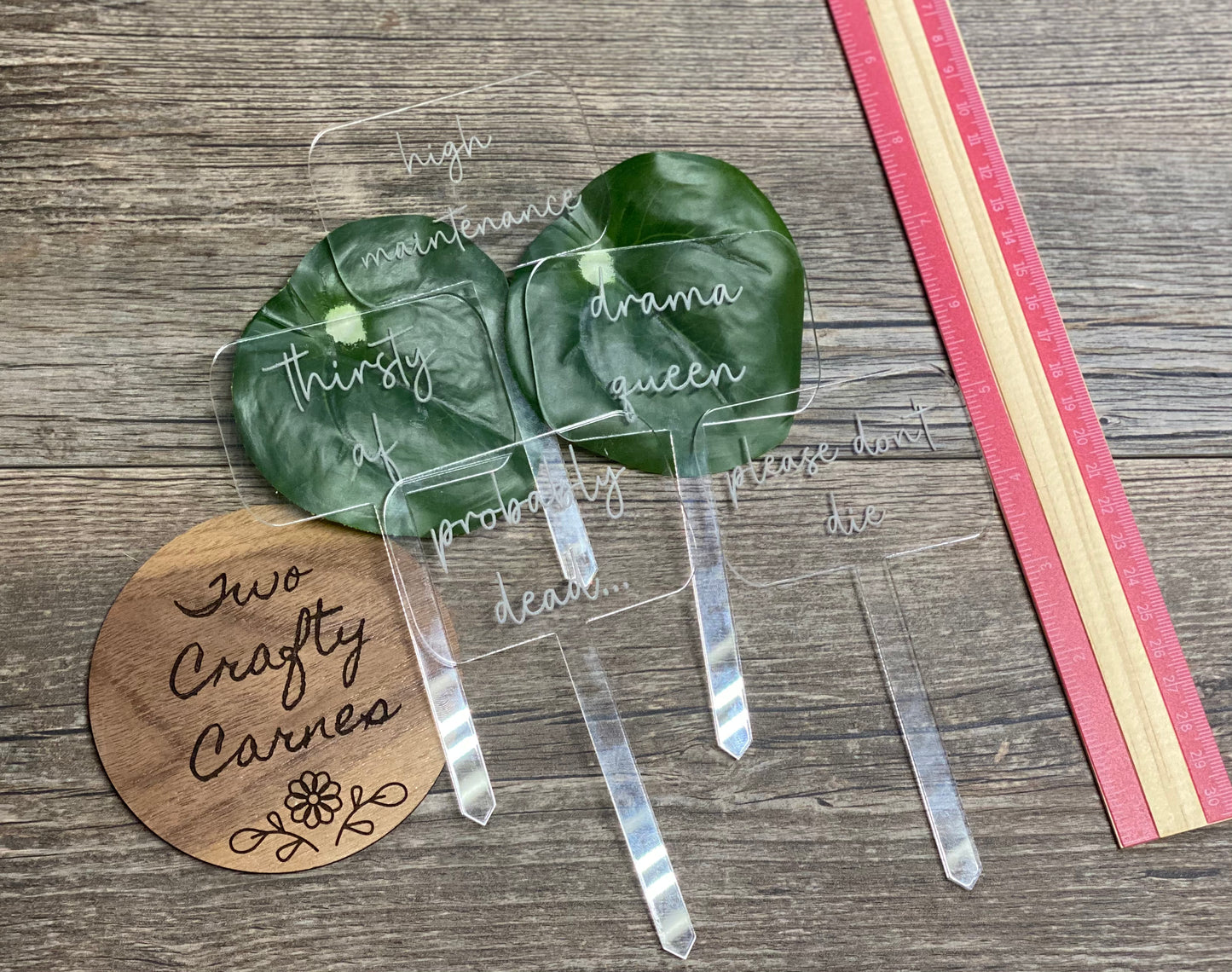 Acrylic Plant Stakes