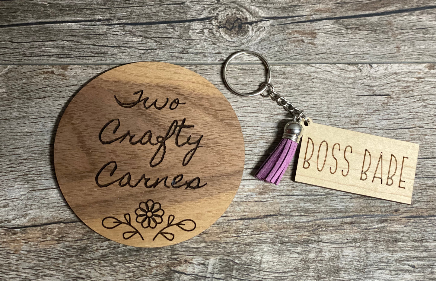 Boss Babe Keychain