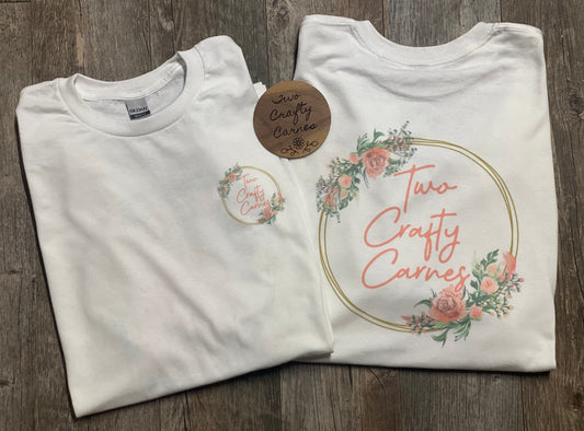 Two Crafty Carnes Tee