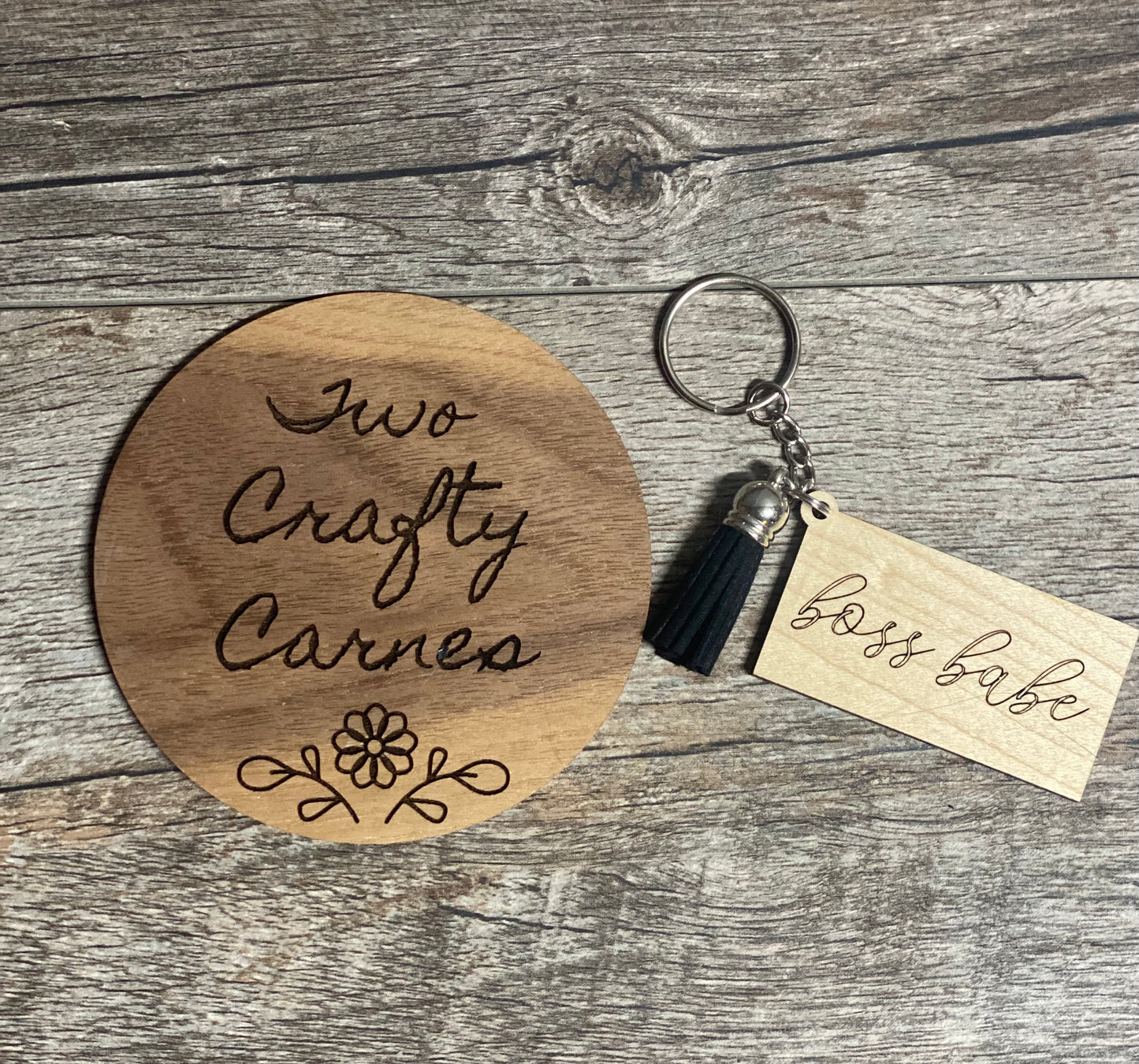 Boss Babe Keychain