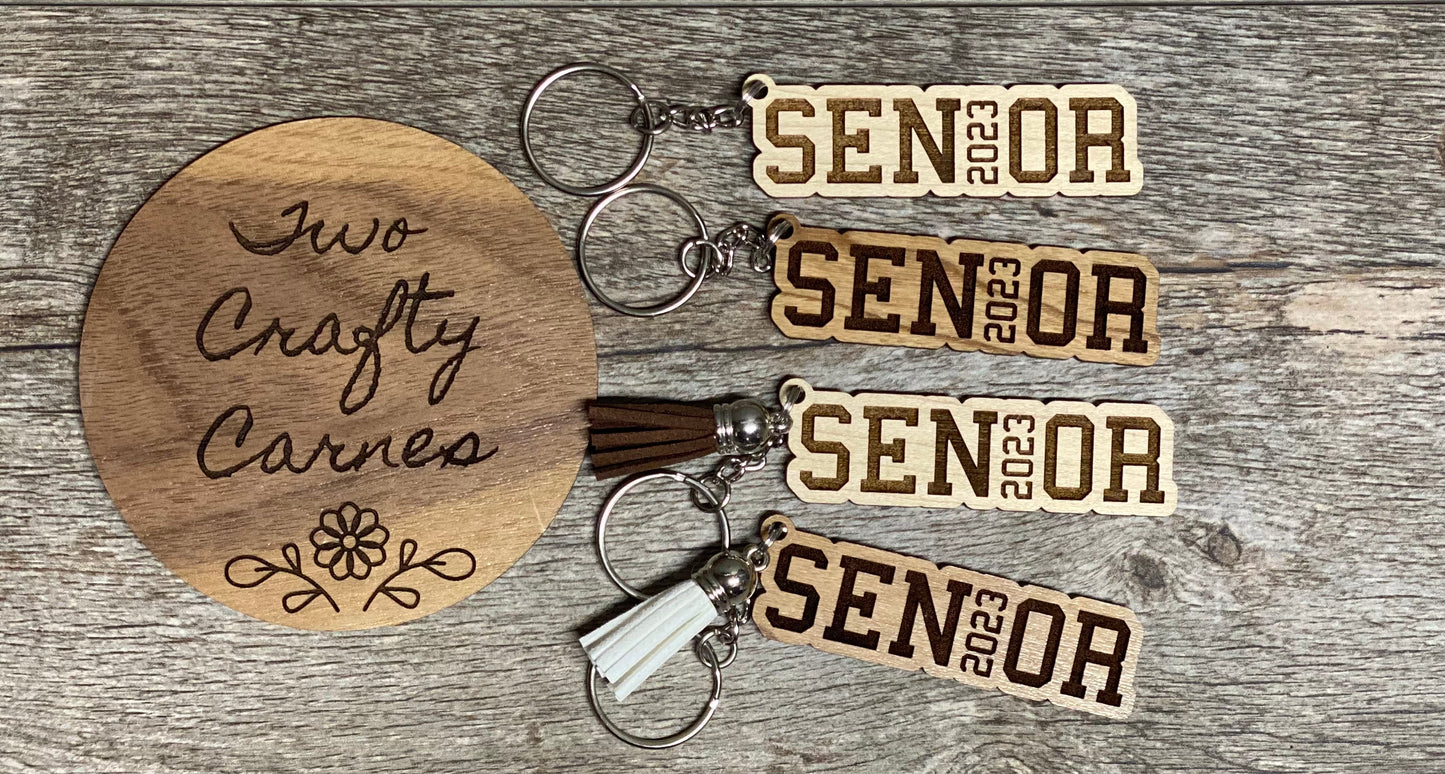 SENIOR KEYCHAIN WITH TASSEL